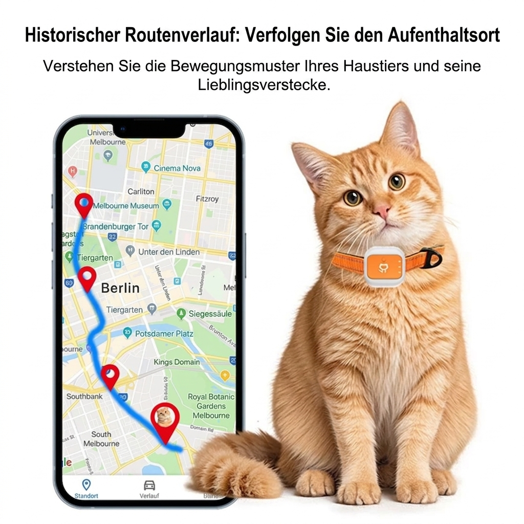 4G GPS Tracker Hund & Katze – Ohne Abo