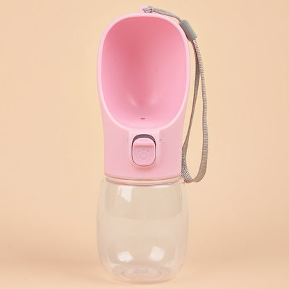 Tragbare Hunde-Trinkflasche – auslaufsicher, für kleine & große Hunde und Katzen