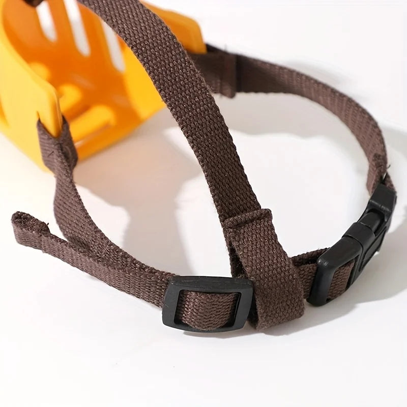 Hundemaulkorb aus weichem Silikon – atmungsaktiv, für kleine & mittelgroße Hunde