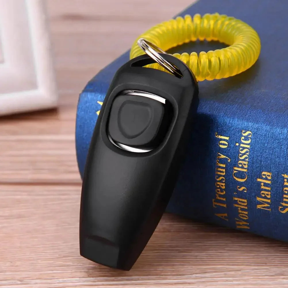Hunde-Clicker & Trainingspfeife – Klicker für Hunde und Katzen mit Schlüsselring