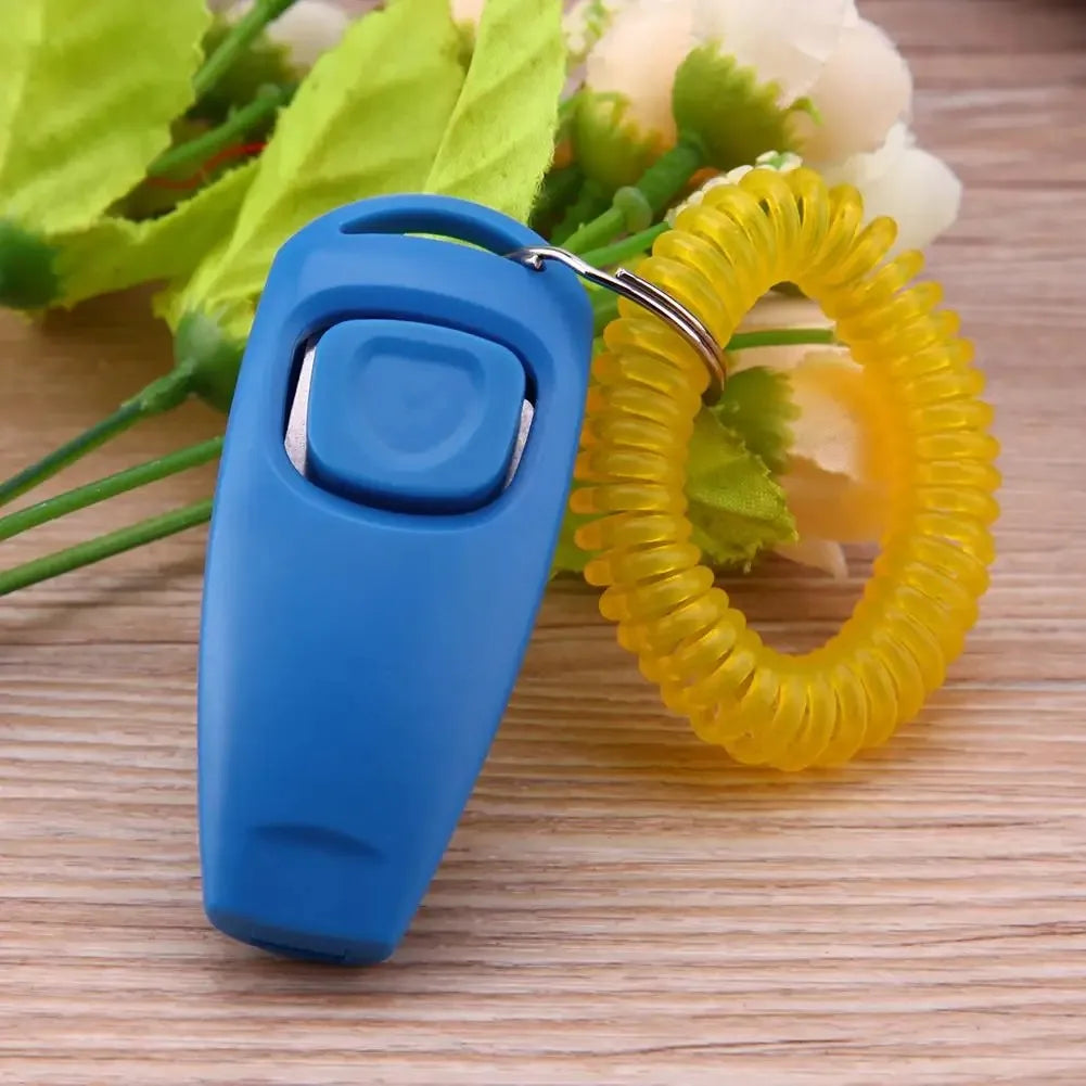 Hunde-Clicker & Trainingspfeife – Klicker für Hunde und Katzen mit Schlüsselring
