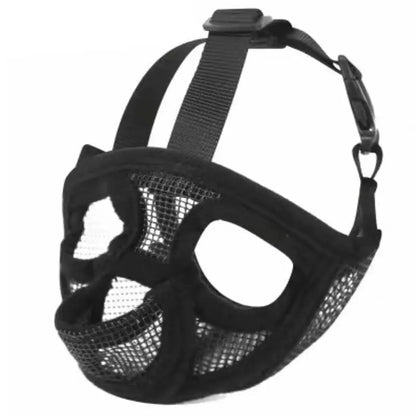 Hundemaulkorb aus Nylon – verstellbar, atmungsaktiv, Anti-Beißen & Anti-Bellen